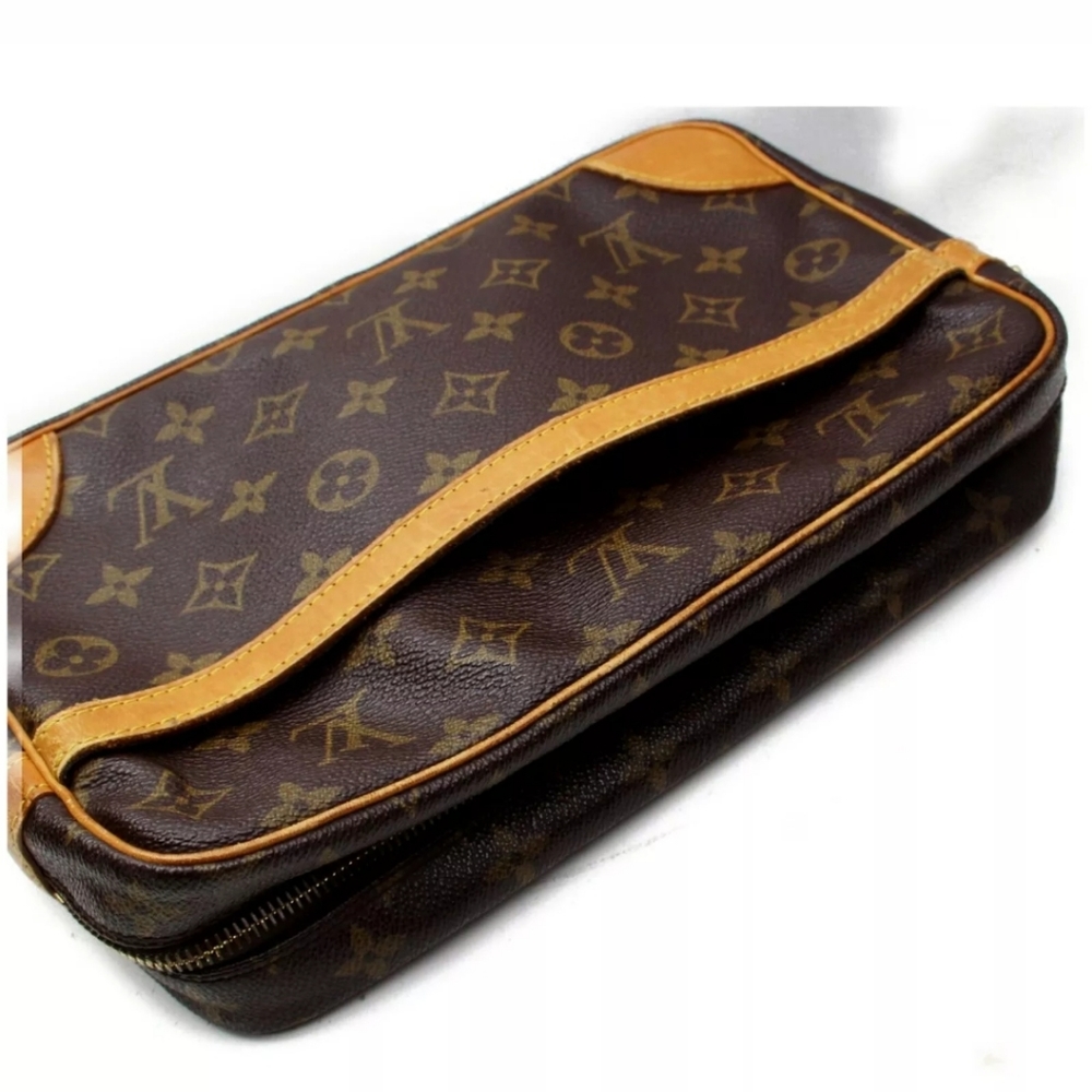 Louis Vuitton Compiegne 28 Mono Clutch Authentic - Picture 3 of 8